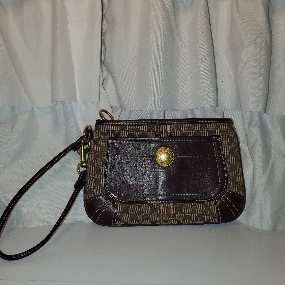 COACH wristlet